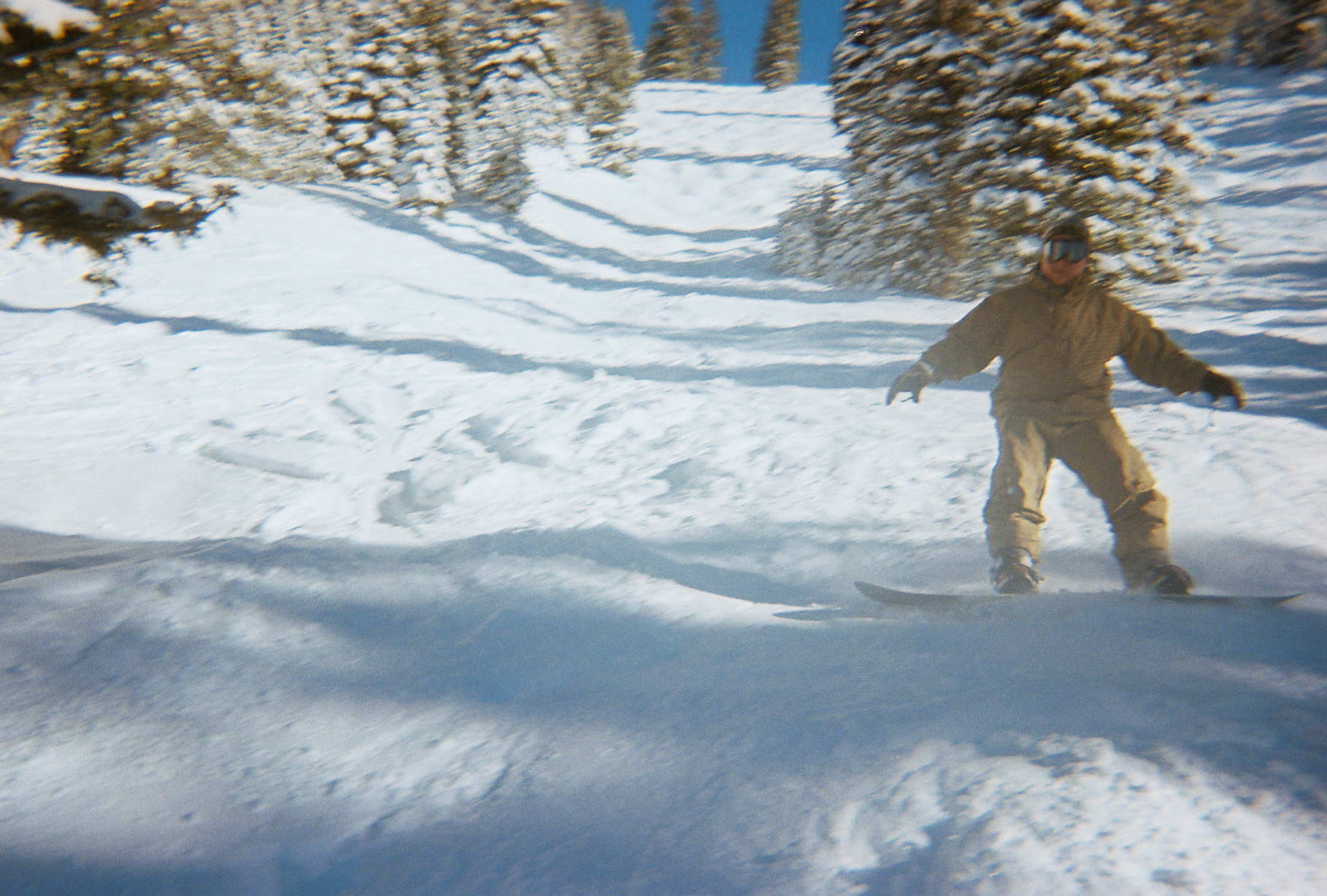 snow boarder