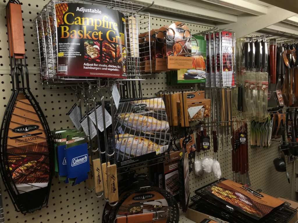 camping supplies at charlie johns in speculator